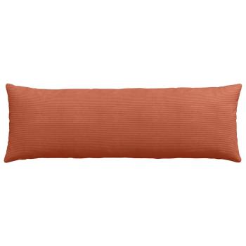 Sofakissen 2 pcs Rot-Orange 120 x 40 cm Cordstoff