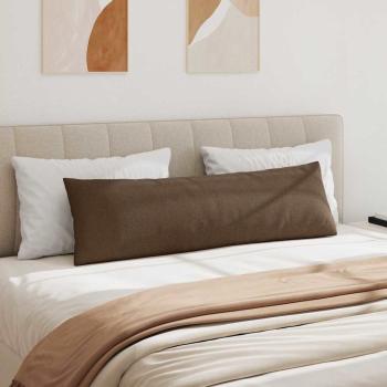 Sofakissen 2 pcs Braun 145 x 40 cm Stoff