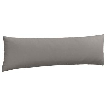 Sofakissen 2 pcs Taupe 145 x 40 cm Stoff