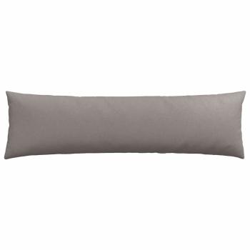 Sofakissen 2 pcs Taupe 145 x 40 cm Stoff