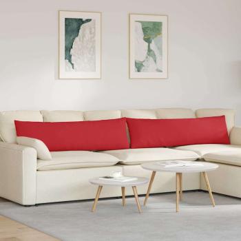 ARDEBO.de - Sofakissen 2 pcs Rot 145 x 40 cm