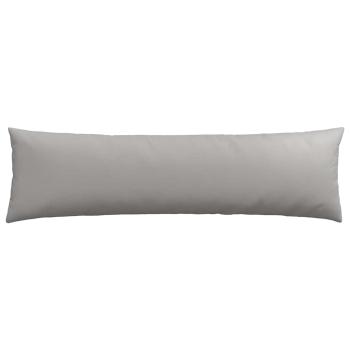 Sofakissen 2 pcs Grau 145 x 40 cm Stoff