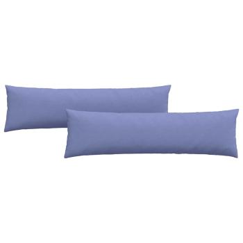Sofakissen 2 pcs Blau 145 x 40 cm Stoff