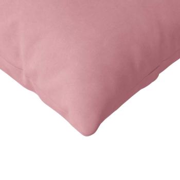 Sofakissen 2 Stück Rosa 145 x 40 cm Cordstoff