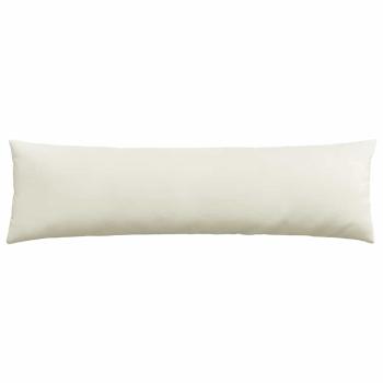 Sofakissen 2 Stück Creme 145 x 40 cm Cordstoff