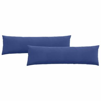 Sofakissen 2 pcs Polizeiblau 145 x 40 cm Cordstoff
