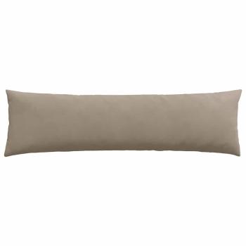 Sofa Kissen 2 pcs Taupe 145 x 40 cm Stoff