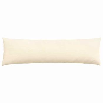 Sofakissen 2 Stück Creme 145 x 40 cm Cordstoff