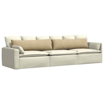 Sofakissen 2 pcs Grau-Grün 145 x 40 cm Cordstoff