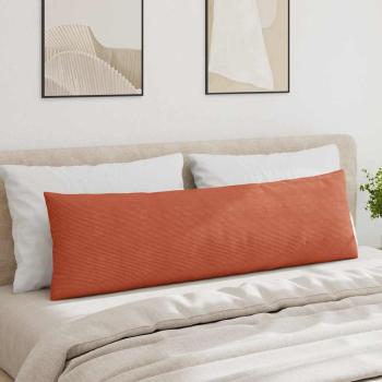 Sofakissen 2 pcs Rot-Orange 145 x 40 cm Cordstoff