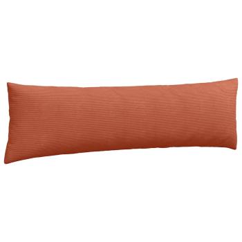 Sofakissen 2 pcs Rot-Orange 145 x 40 cm Cordstoff