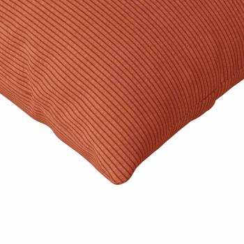 Sofakissen 2 pcs Rot-Orange 145 x 40 cm Cordstoff