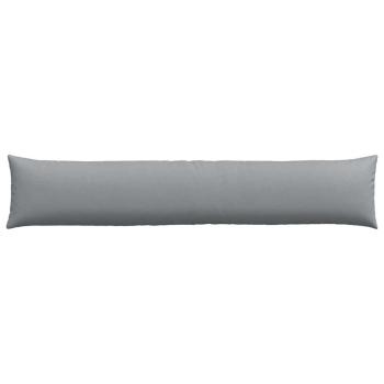 Sofakissen 2 pcs Hellgrau 200 x 40 cm Stoff
