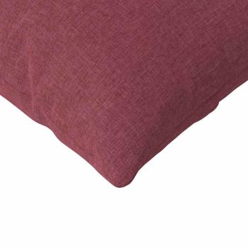 Sofakissen 2 pcs Weinrot 200 x 40 cm Stoff