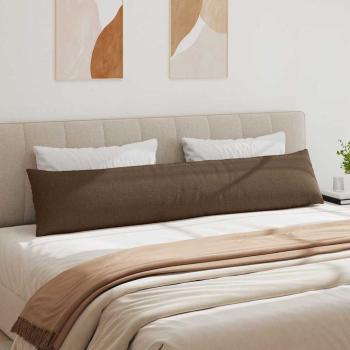 Sofakissen 2 pcs Braun 200 x 40 cm Stoff