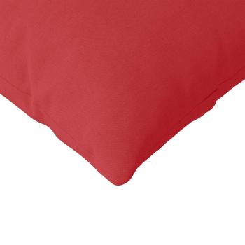 Sofakissen 2 pcs Rot 200 x 40 cm Stoff