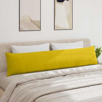 Sofakissen 2 pcs Gelb 200 x 40 cm Cordstoff