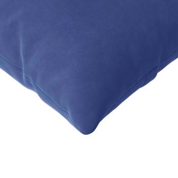 Sofakissen 2 pcs Polizeiblau 200 x 40 cm Cordstoff