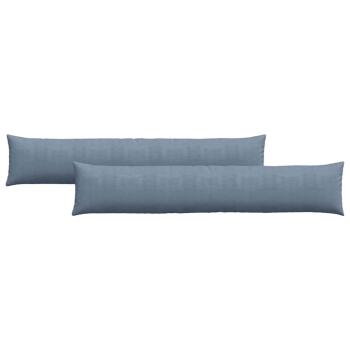 Sofakissen 2 pcs Blau 200 x 40 cm Cordstoff