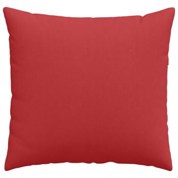 Sofakissen 2 Stk. Stoff Rot 45 x 45 cm