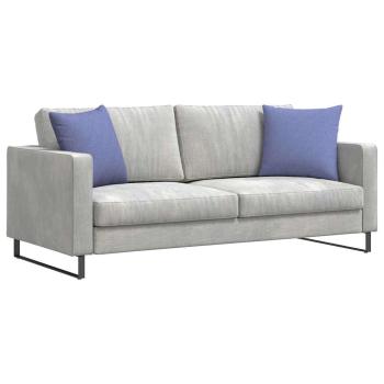 Sofakissen 2 pcs Blau 45 x 45 cm Stoff