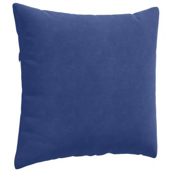 Sofakissen 2 pcs Polizeiblau 45 x 45 cm Cordstoff
