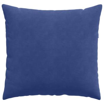 Sofakissen 2 pcs Polizeiblau 45 x 45 cm Cordstoff
