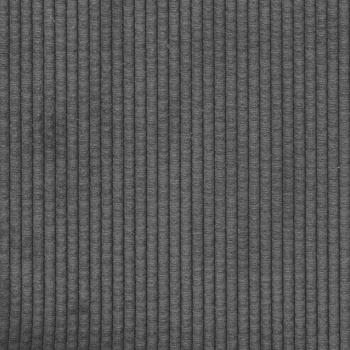 ARDEBO.de - Sofakissen 2 pcs Dunkelgrau 45 x 45 cm Cordstoff