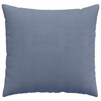 Sofakissen 2 pcs Blau 45 x 45 cm Cordstoff
