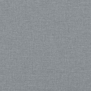 Sofakissen 2 pcs Hellgrau 50 x 50 cm Stoff