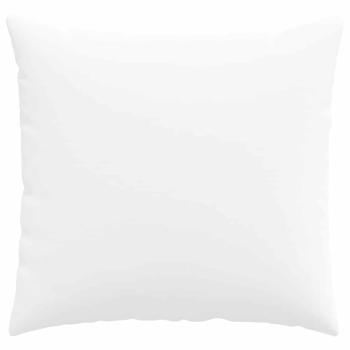 Sofakissen 2 pcs Weiß 50 x 50 cm Stoff