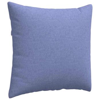 Sofakissen 2 pcs Blau 50 x 50 cm Stoff