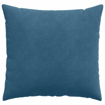 Sofakissen 2 pcs Blau 50 x 50 cm Cordstoff
