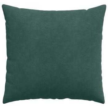 Sofakissen 2 pcs Dunkelgrün 50 x 50 cm Cordstoff