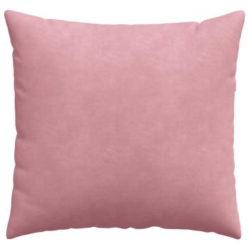 Sofakissen 2 pcs Rosa 50 x 50 cm Cordstoff