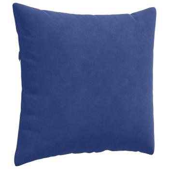 Sofakissen 2 pcs Polizeiblau 50 x 50 cm Cordstoff