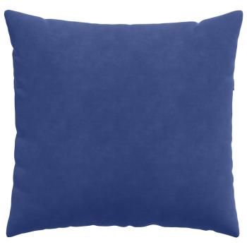 Sofakissen 2 pcs Polizeiblau 50 x 50 cm Cordstoff