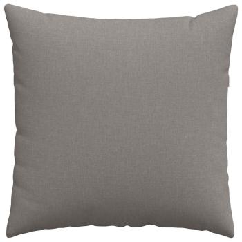 Sofakissen 2 pcs Taupe 60 x 60 cm Stoff