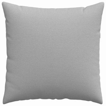 Sofakissen 2 pcs Grau 60 x 60 cm Stoff