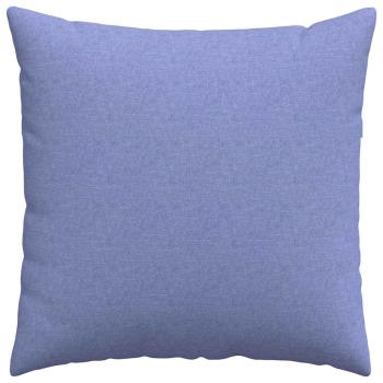 Sofakissen 2 Stk. Stoff Jeans blau 60 x 60 cm