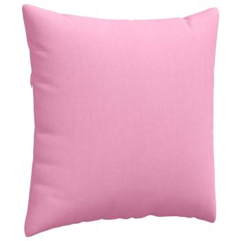 Sofakissen 2 pcs Rosa 60 x 60 cm Stoff