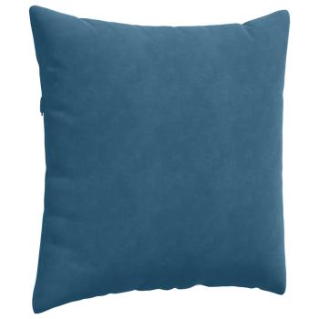 Sofakissen 2 pcs Blau 60 x 60 cm Cordstoff