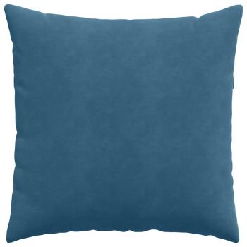 Sofakissen 2 pcs Blau 60 x 60 cm Cordstoff
