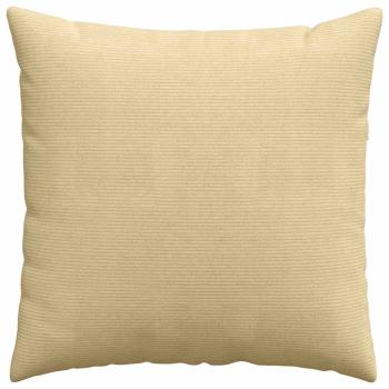 Sofakissen 2 pcs Grau-Grün 60 x 60 cm Cordstoff