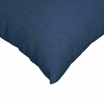 Sofakissen 2 Stk. Stoff Blau 80 x 80 cm