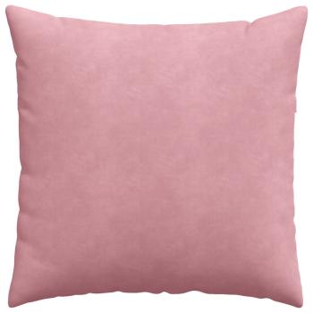 Sofakissen 2 pcs Rosa 80 x 80 cm Cordstoff