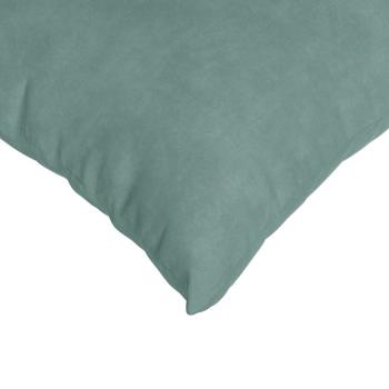 Sofakissen 2 Stück Meergrün 80 x 80 cm Cordstoff