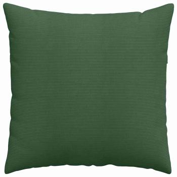 Sofakissen 2 pcs Dunkelgrün 80 x 80 cm Cordstoff