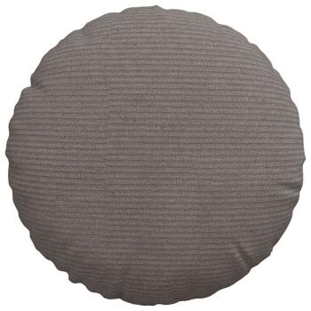 Sitzkissen 2 pcs Hellgrau Ø 30 x 13 cm Cordstoff