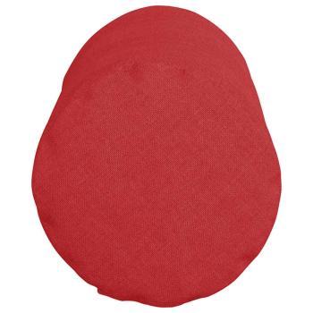 Bolsterkissen 2 pcs Rot Ø 15 x 40 cm Stoff